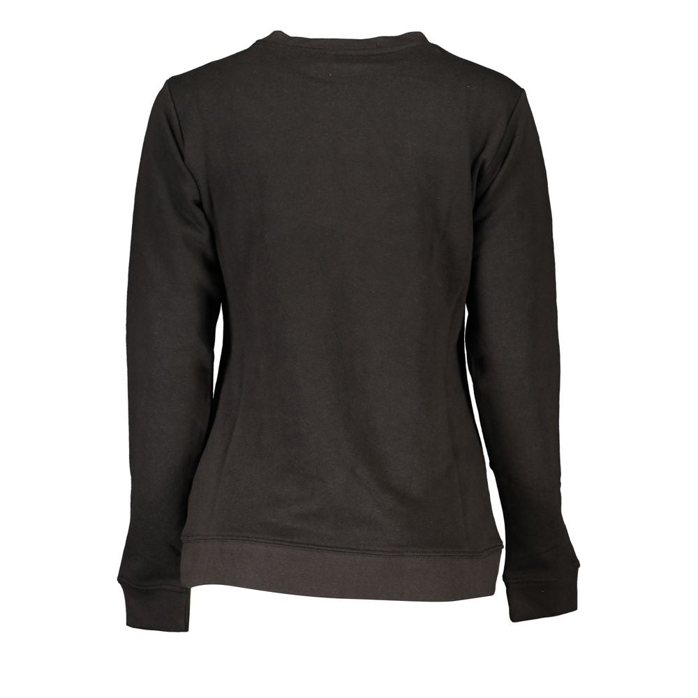 Cavalli Class Black Cotton Women Sweatshirt | Regal Royce