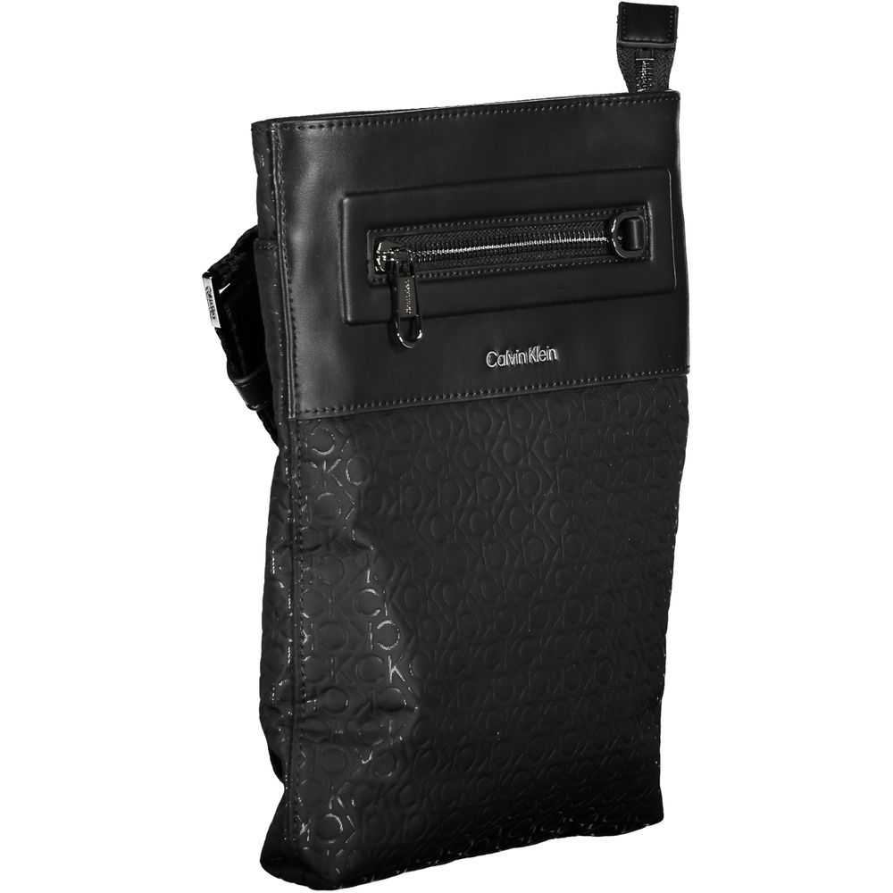 Calvin Klein Black Polyester Men's Shoulder Bag | Regal Royce