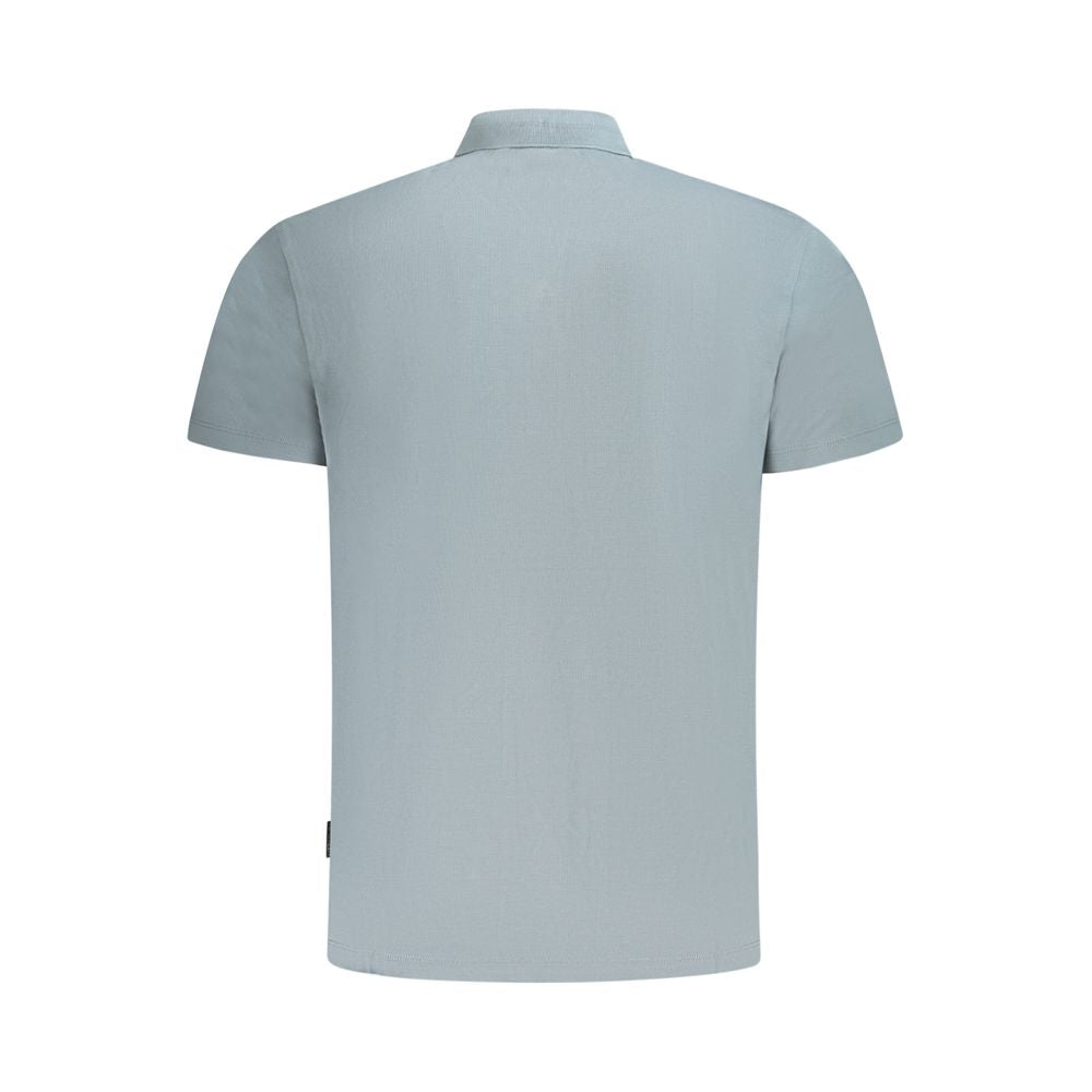 Napapijri Grigio Cotton Mens Polo | Regal Royce