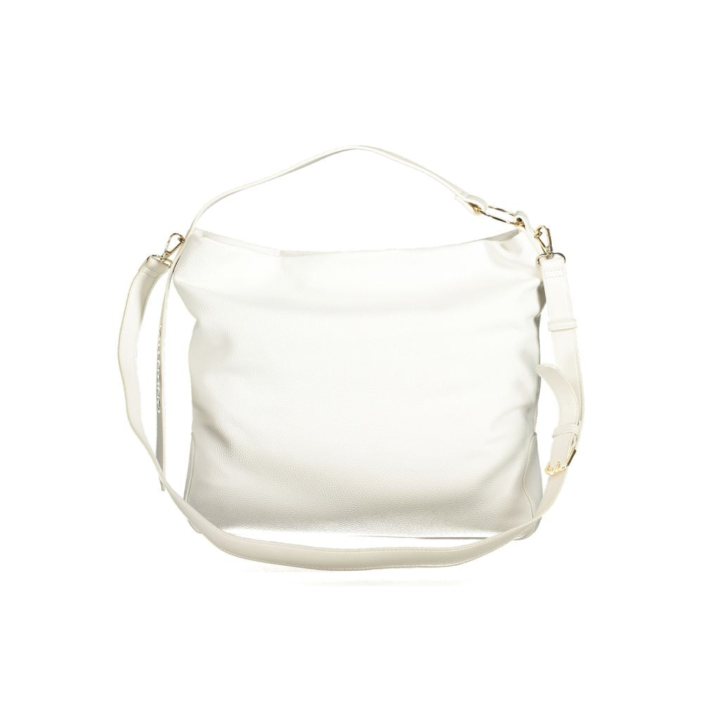 Mario Valentino Bianco Poliuretano Women Handbag | Regal Royce
