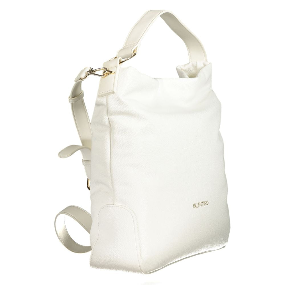 Mario Valentino White Polyurethane Women's Bag | Regal Royce