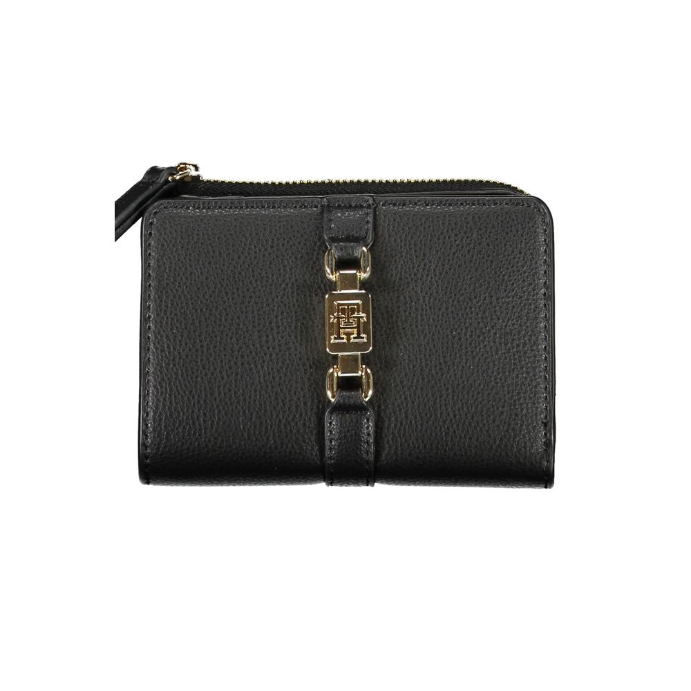 Tommy Hilfiger Black Polyester Women Wallet | Regal Royce