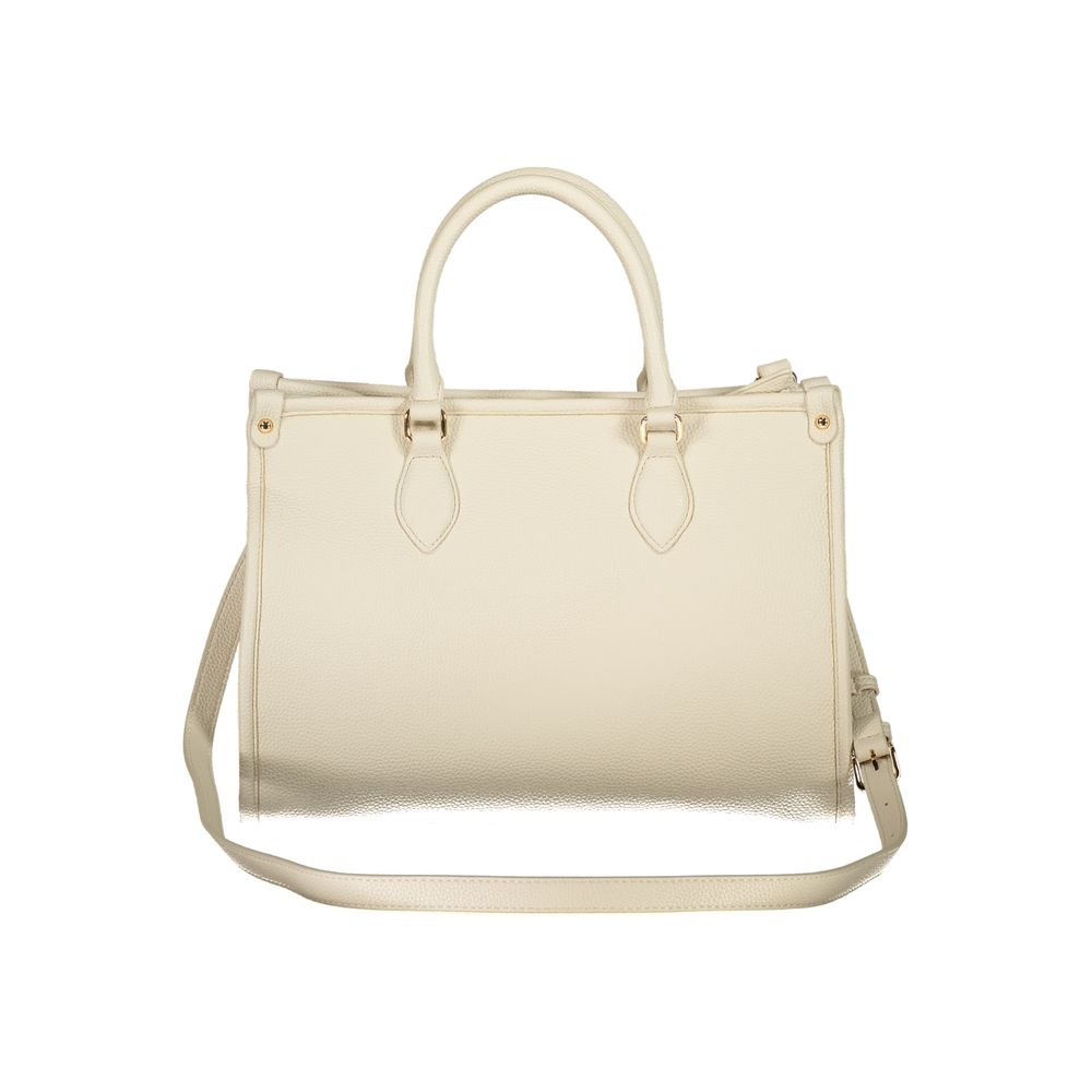 Mario Valentino Beige Polyurethane Women's Bag | Regal Royce