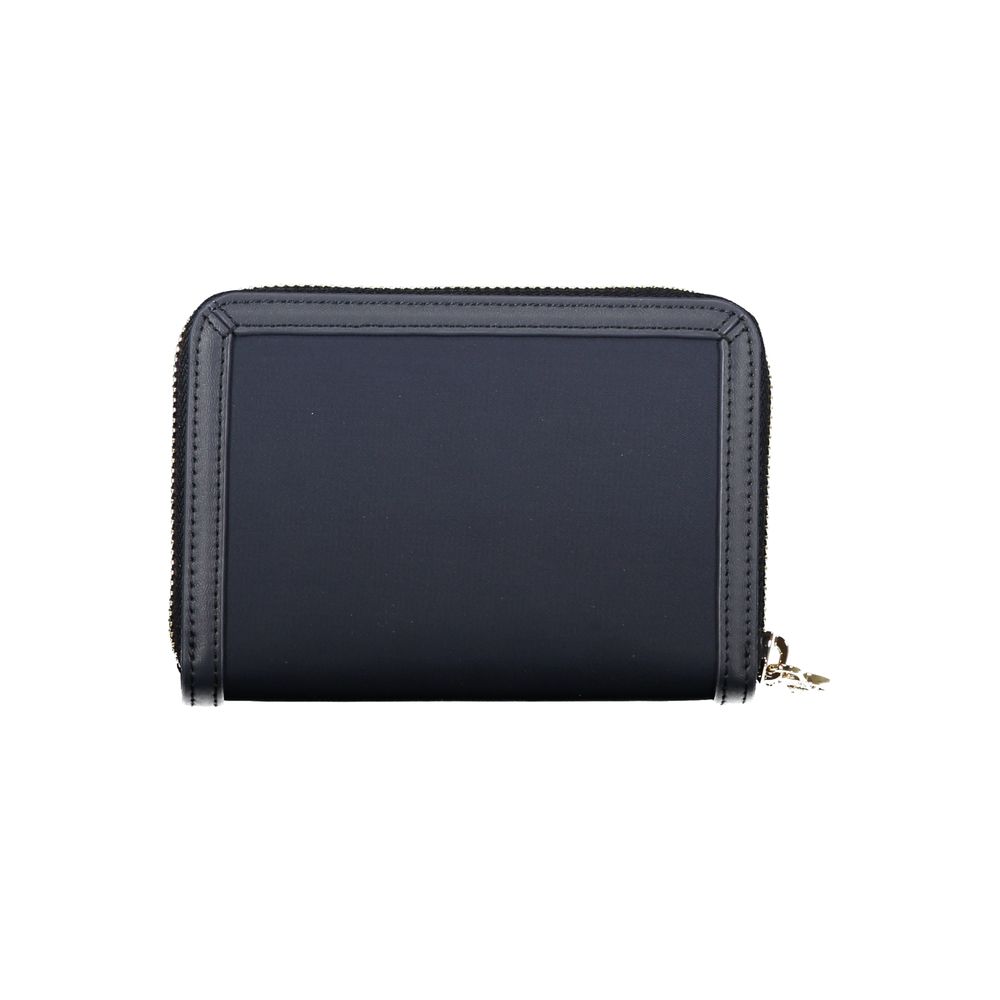 Tommy Hilfiger Blue Polyester Women Wallet | Regal Royce