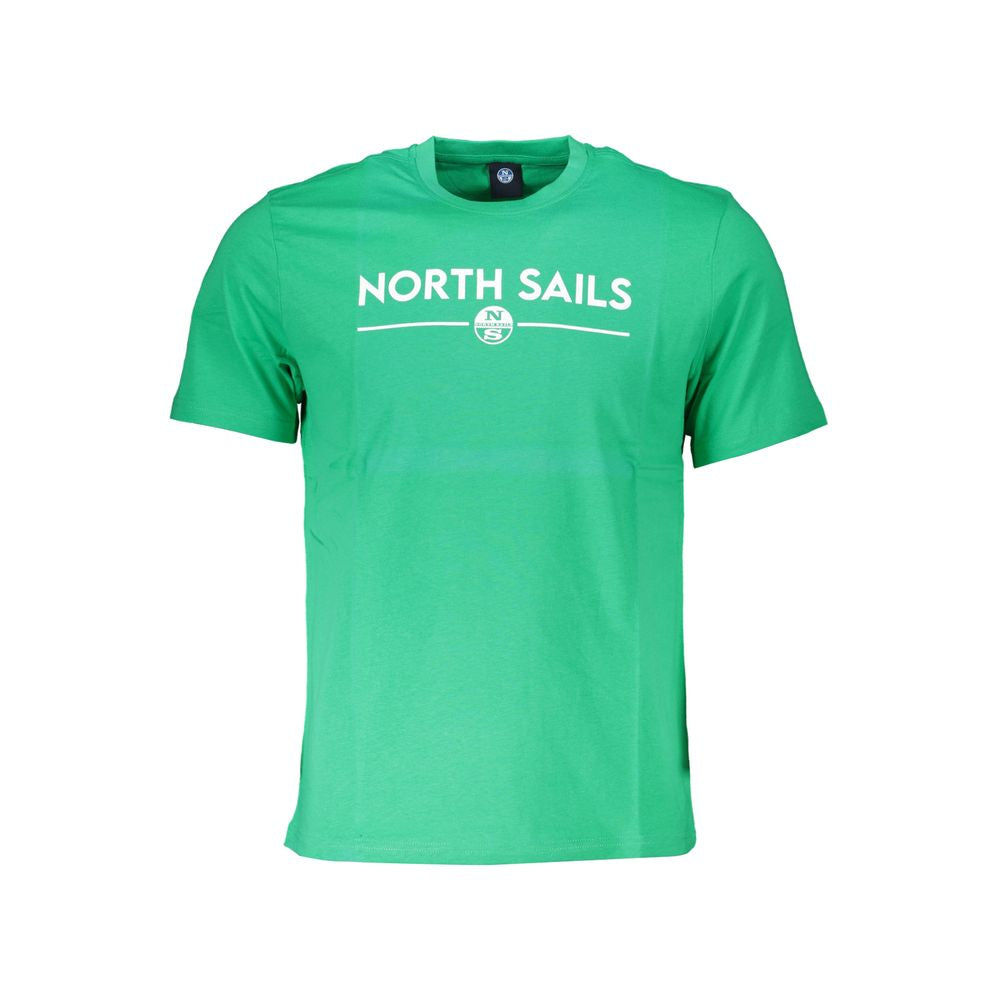 North Sails Verde Cotton Men T-Shirt | Regal Royce