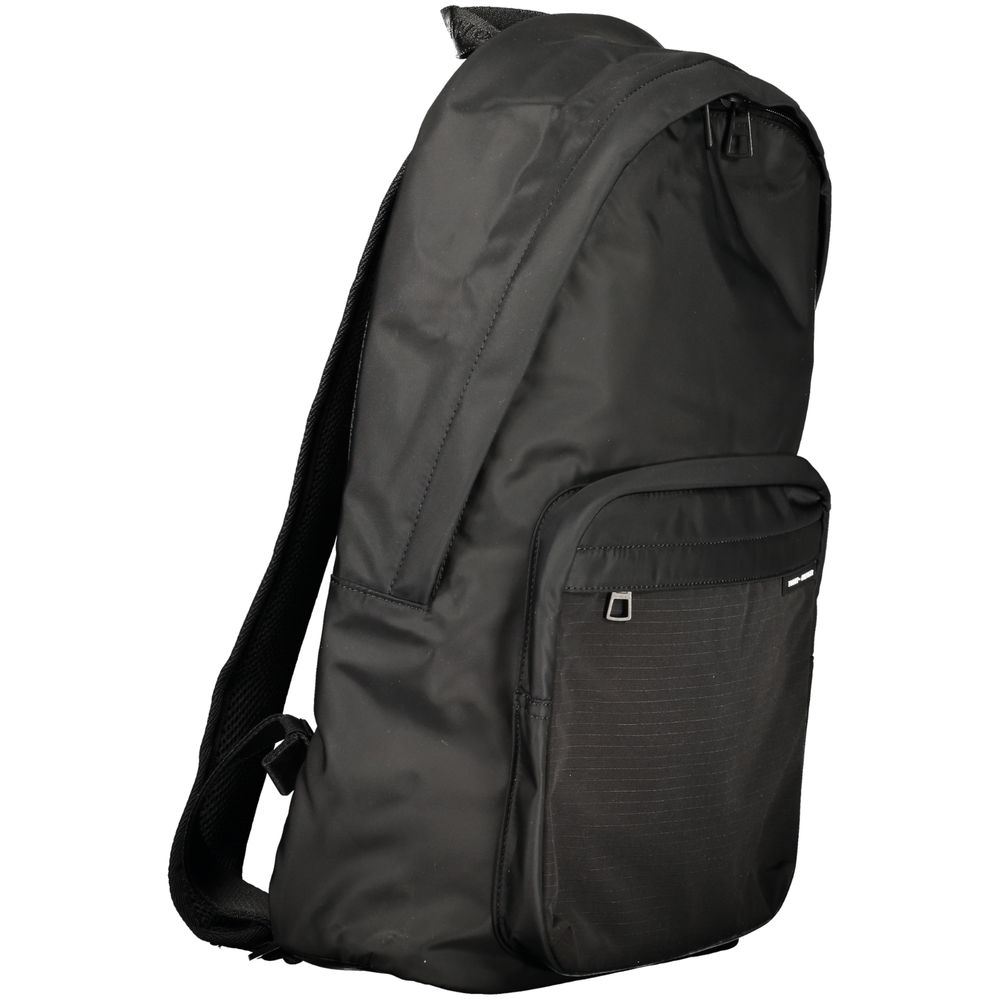 Tommy Hilfiger Nero Polyester Men Backpack | Regal Royce