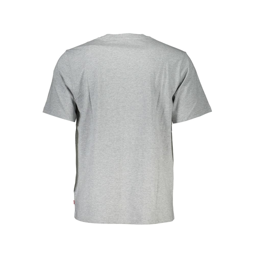 Levi's Grigio Cotton Men T-Shirt | Regal Royce