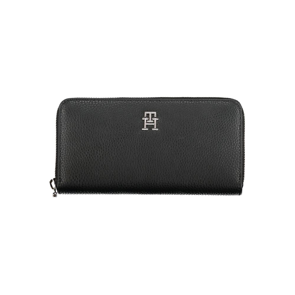 Tommy Hilfiger Nero Poliuretano Women Wallet | Regal Royce