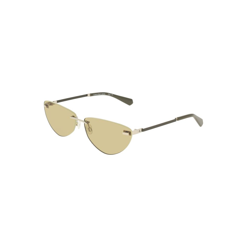 Calvin Klein Verde Metallo Woman Sunglass | Regal Royce