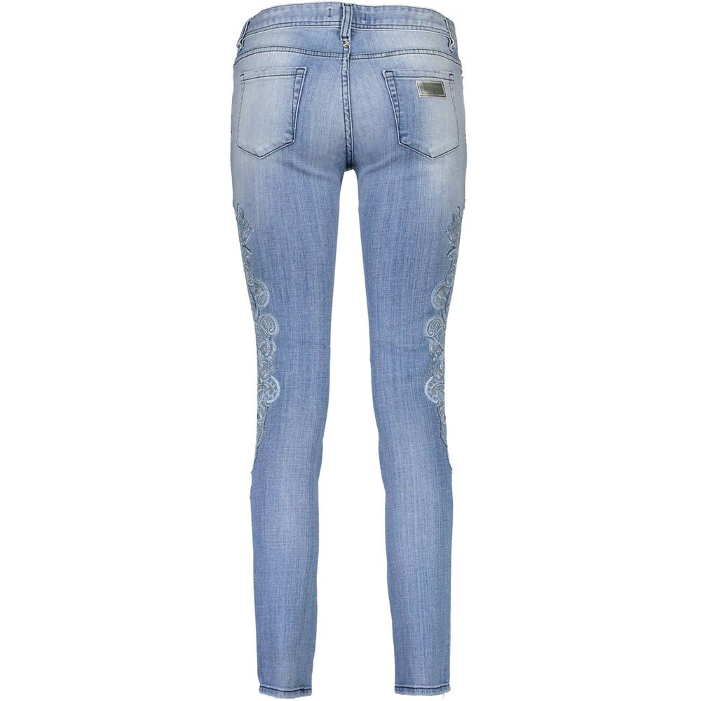Just Cavalli Azzurro Cotton Women Jeans | Regal Royce