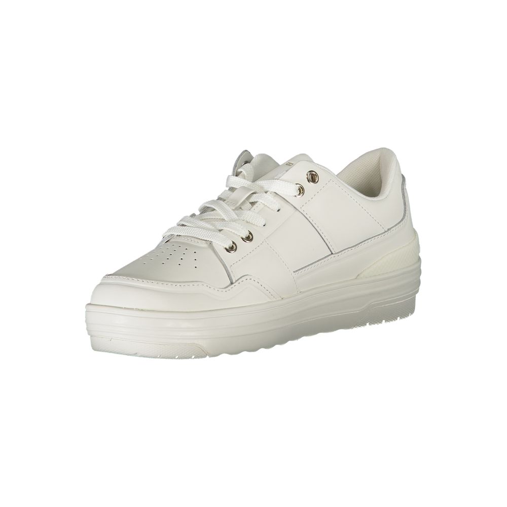 Tommy Hilfiger White Leather Women Sneaker | Regal Royce