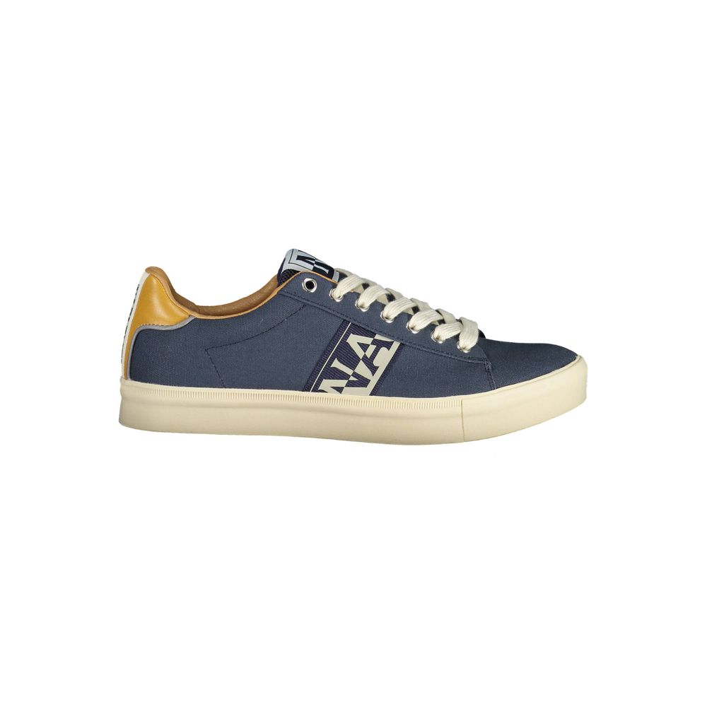 Napapijri Blue Polyester Men Sneaker | Regal Royce