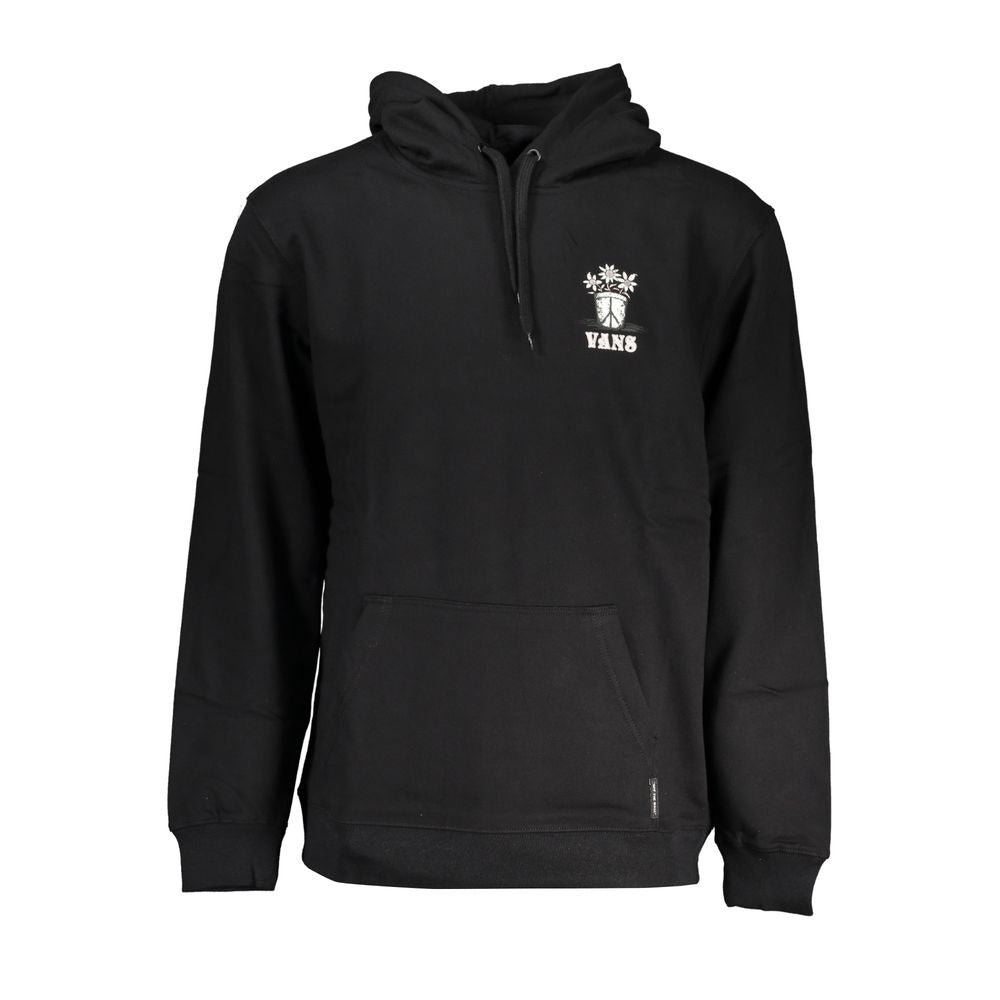 Vans Black Cotton Men's Hooded Sweatshirt | Regal Royce