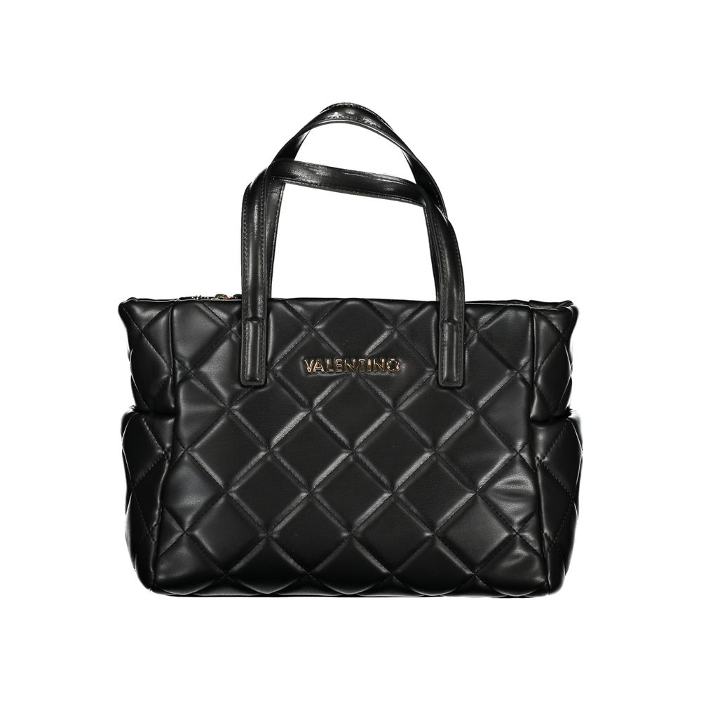 Mario Valentino Black Polyurethane Women's Bag | Regal Royce