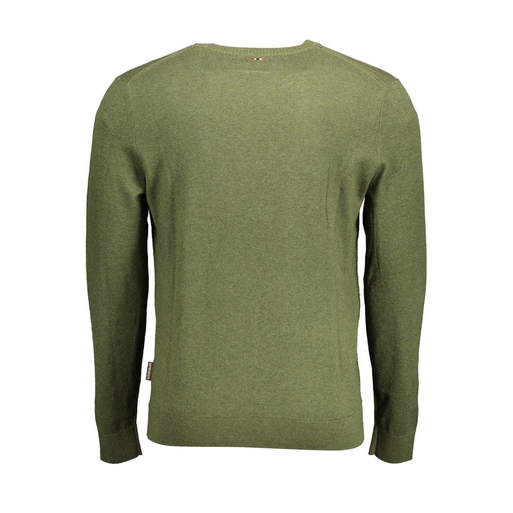 Napapijri Verde Cotton Men Sweater | Regal Royce