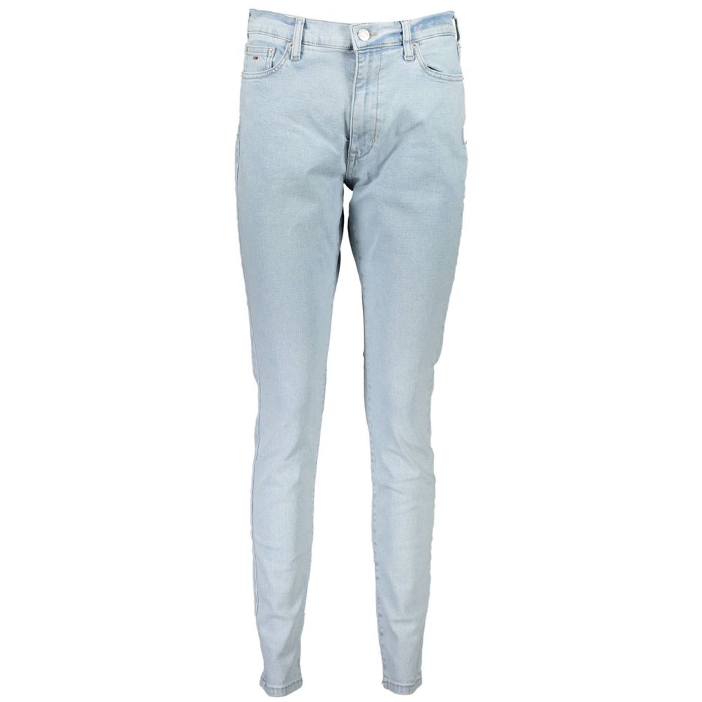 Tommy Hilfiger Azzurro Cotton Women Jeans | Regal Royce