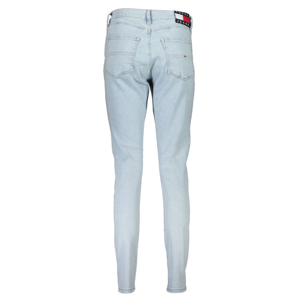 Tommy Hilfiger Azzurro Cotton Women Jeans | Regal Royce