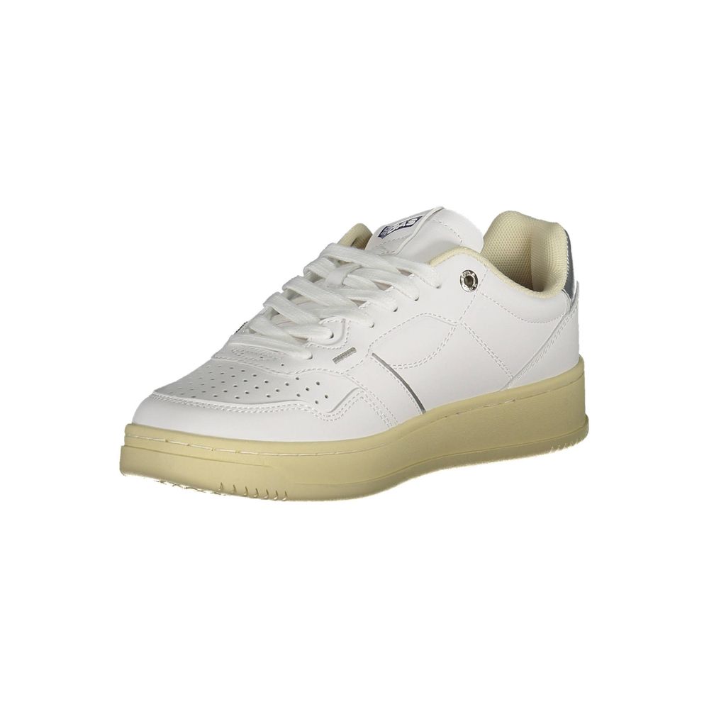 Gas Bianco Polyurethane Women Sneaker | Regal Royce
