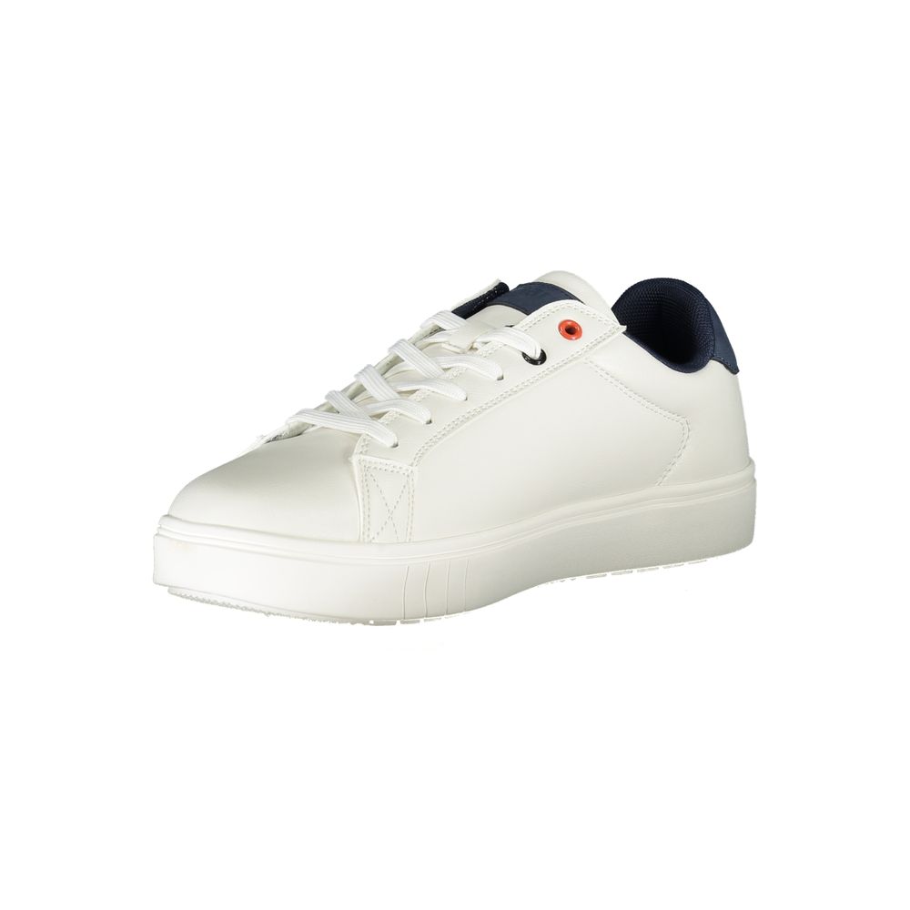 Mares White Polyurethane Men Sneaker | Regal Royce