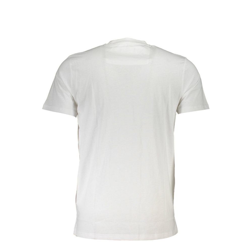 Cavalli Class White Cotton Men's T-Shirt | Regal Royce