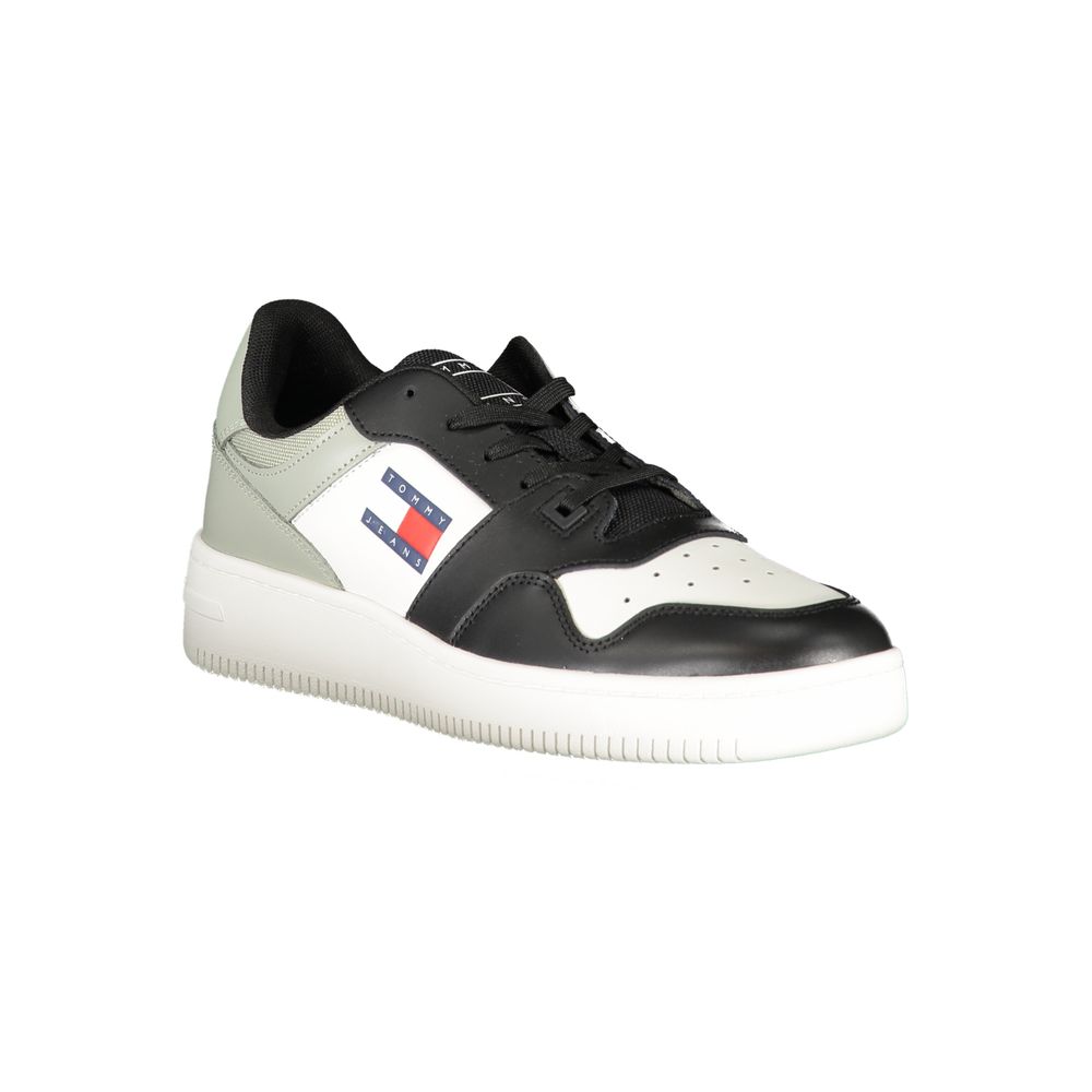 Tommy Hilfiger Nero Leather Men Sneaker | Regal Royce