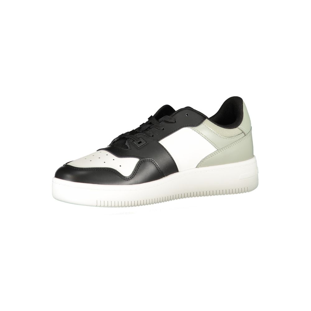 Tommy Hilfiger Nero Leather Men Sneaker | Regal Royce