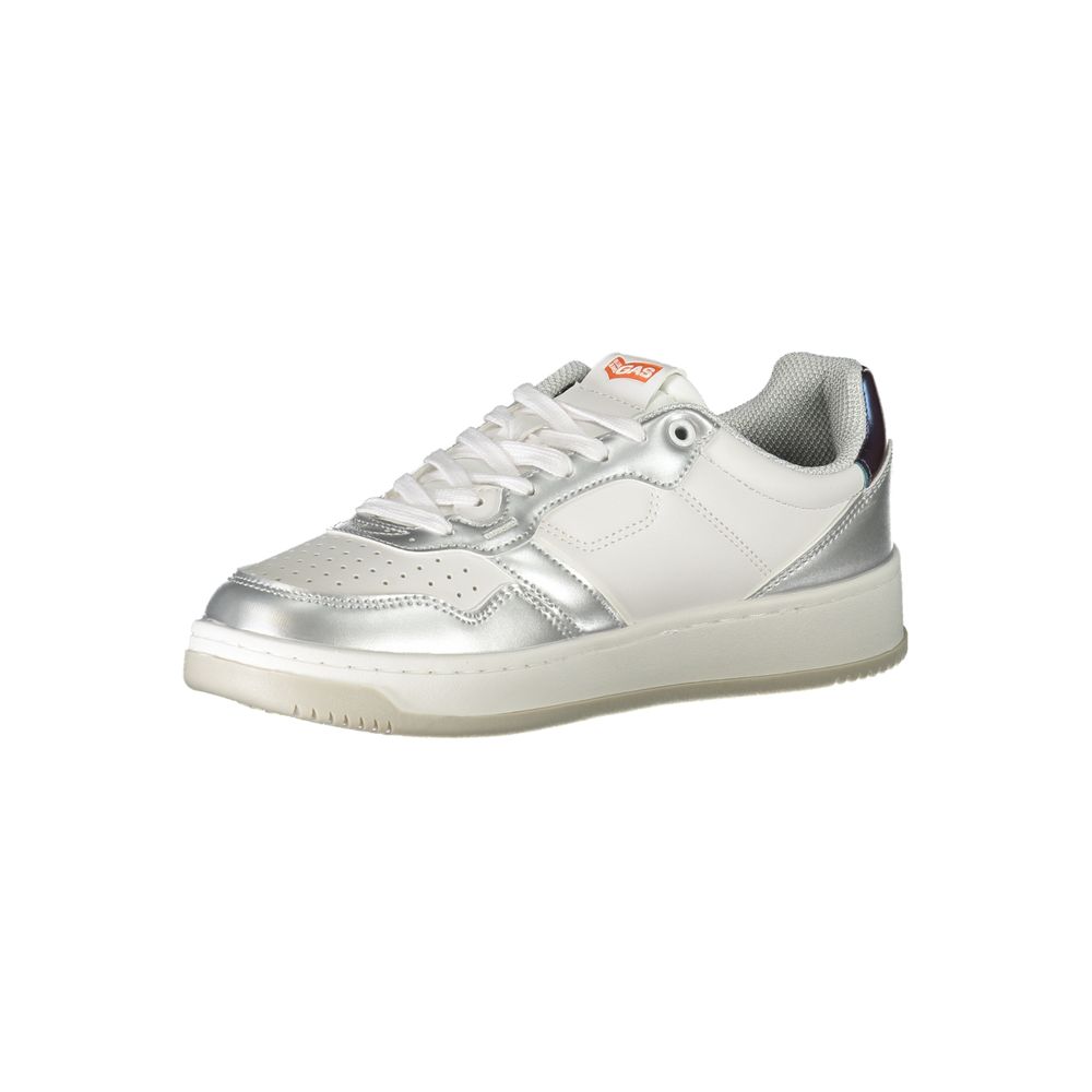 Gas Bianco Polyurethane Women Sneaker | Regal Royce