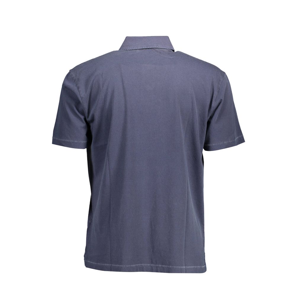 Gant Blu Cotton Mens Polo Shirt | Regal Royce