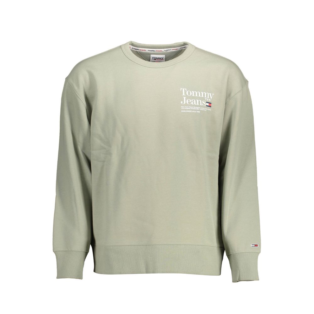 Tommy Hilfiger Green Cotton Men Sweater | Regal Royce