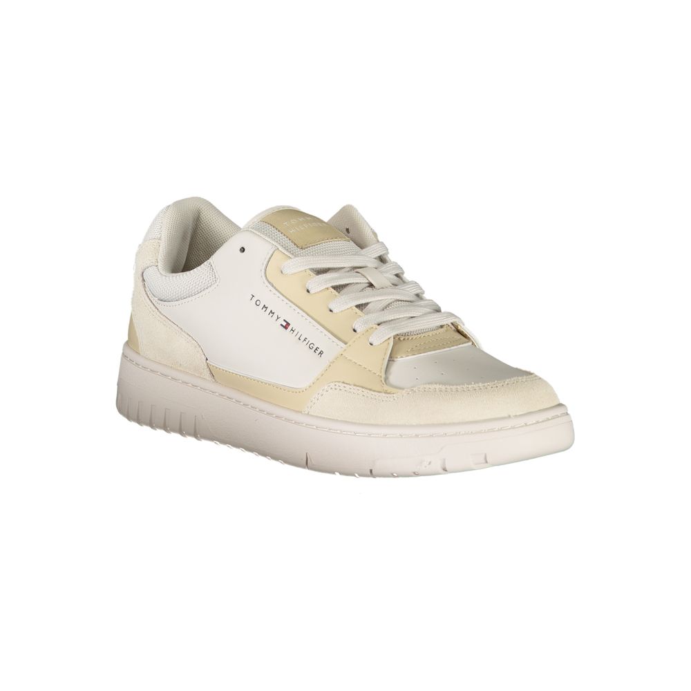 Tommy Hilfiger Beige Polyurethane Men Sneaker | Regal Royce