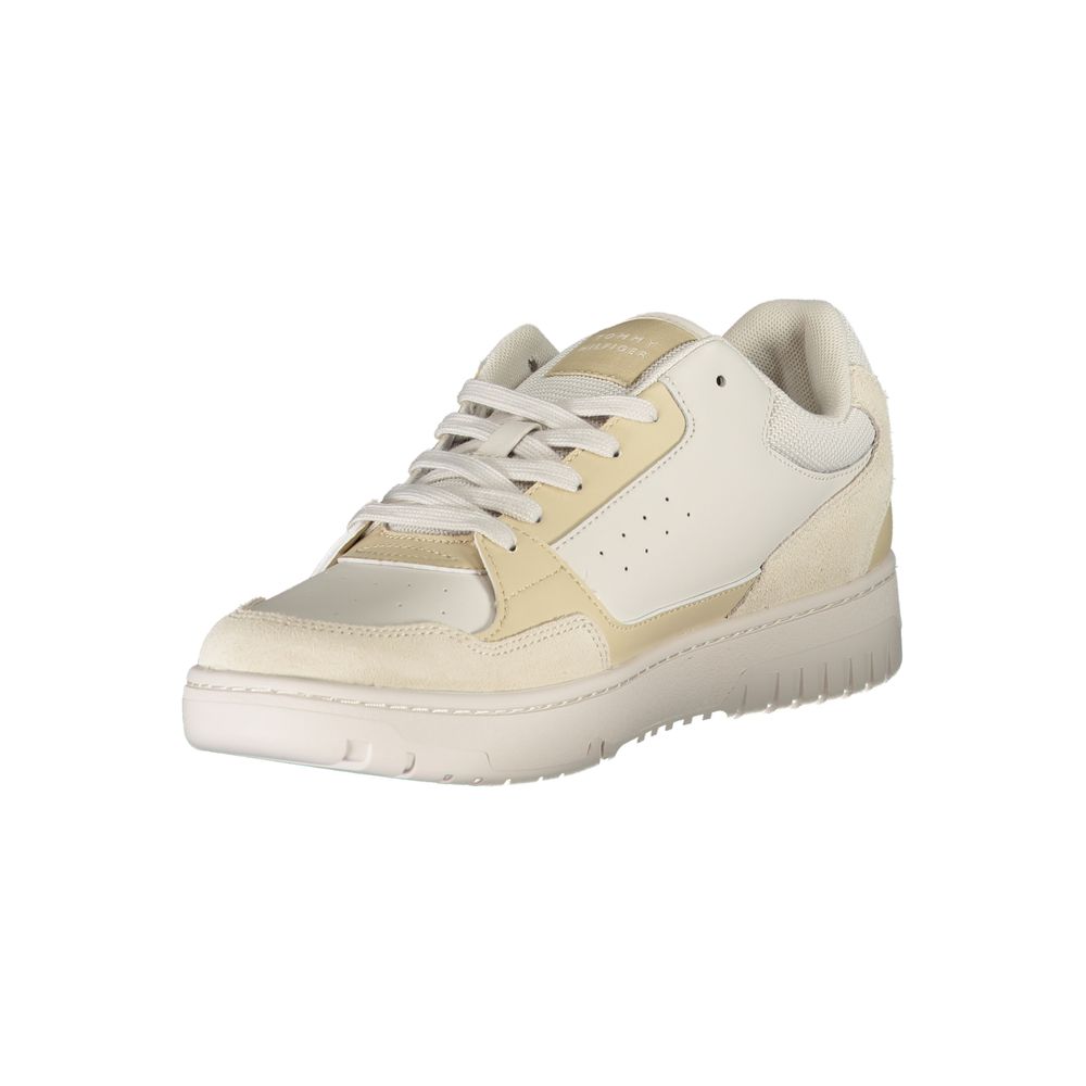 Tommy Hilfiger Beige Polyurethane Men Sneaker | Regal Royce