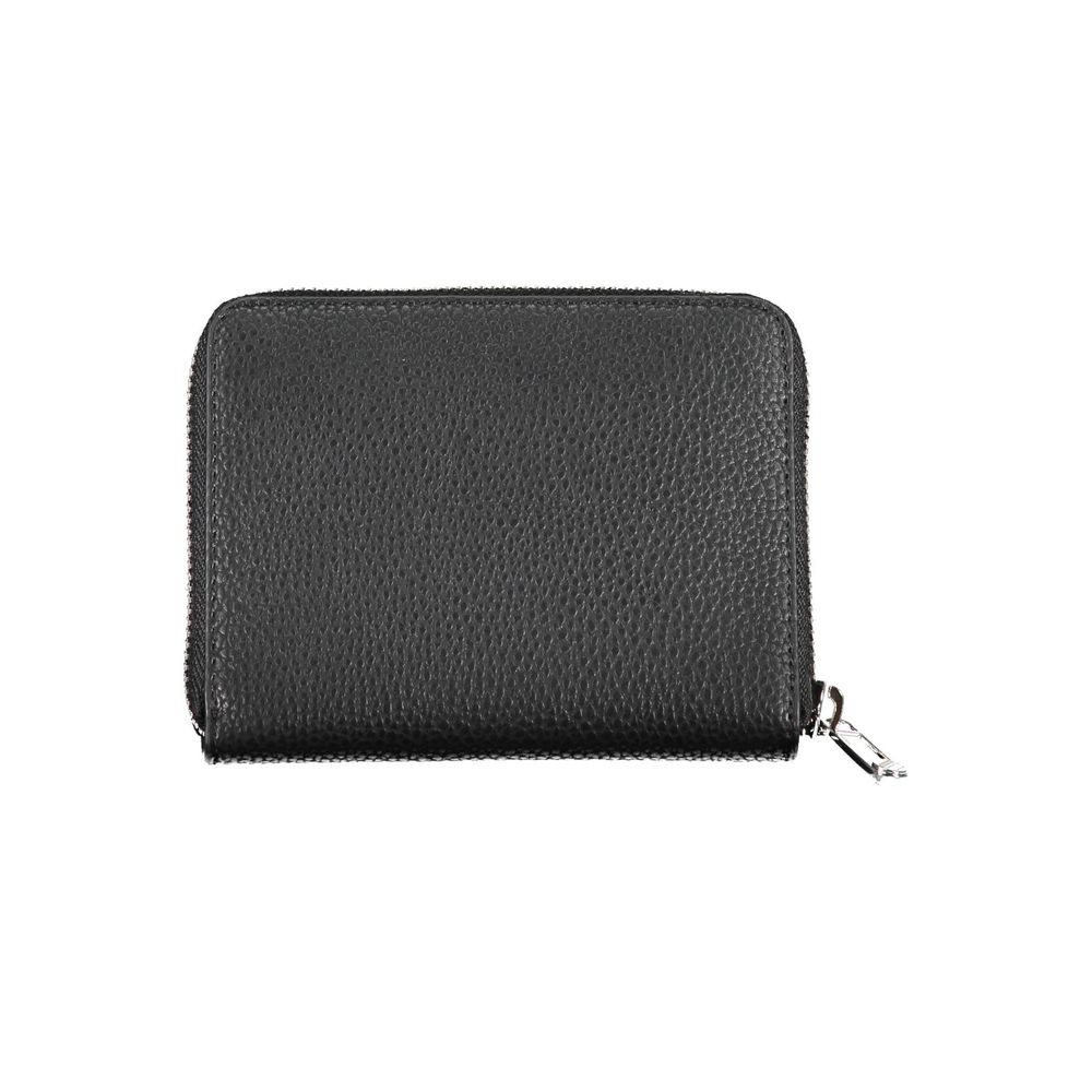 Tommy Hilfiger Black Polyurethane Women Wallet | Regal Royce