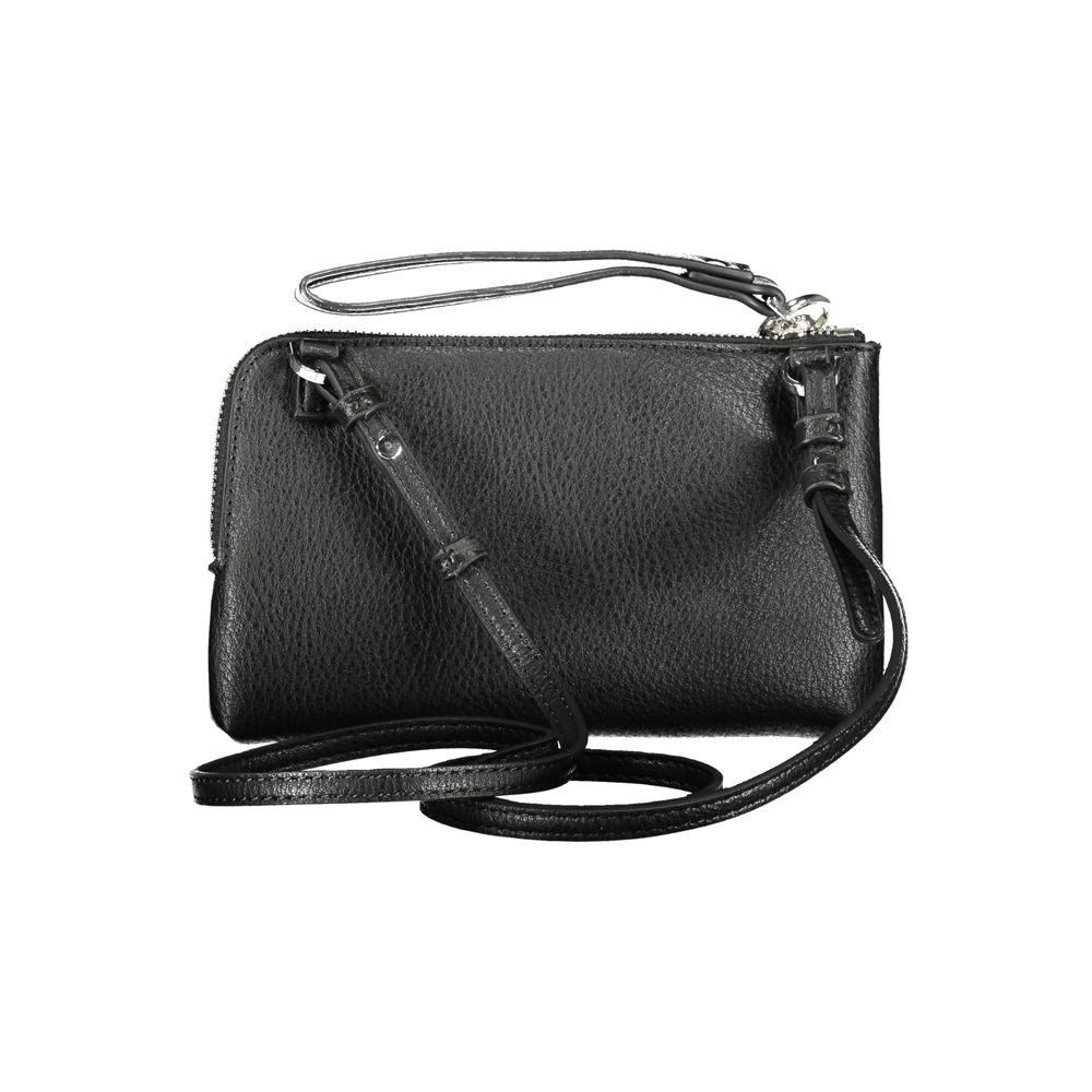 Desigual Black Faux Leather Women Shoulder Bag | Regal Royce