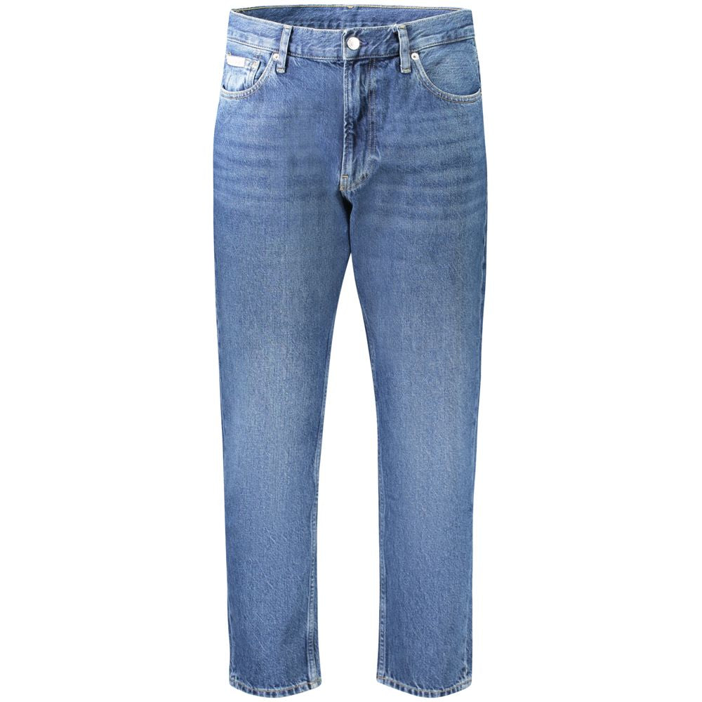 Calvin Klein Blu Cotton Men Jeans | Regal Royce
