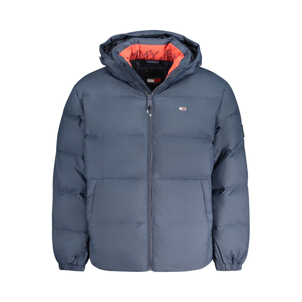 Tommy Hilfiger Blue Polyester Men's Jacket | Regal Royce