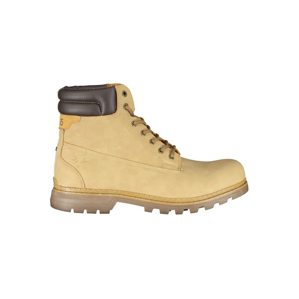 Carrera Beige Polyester Men's Ankle Boot | Regal Royce