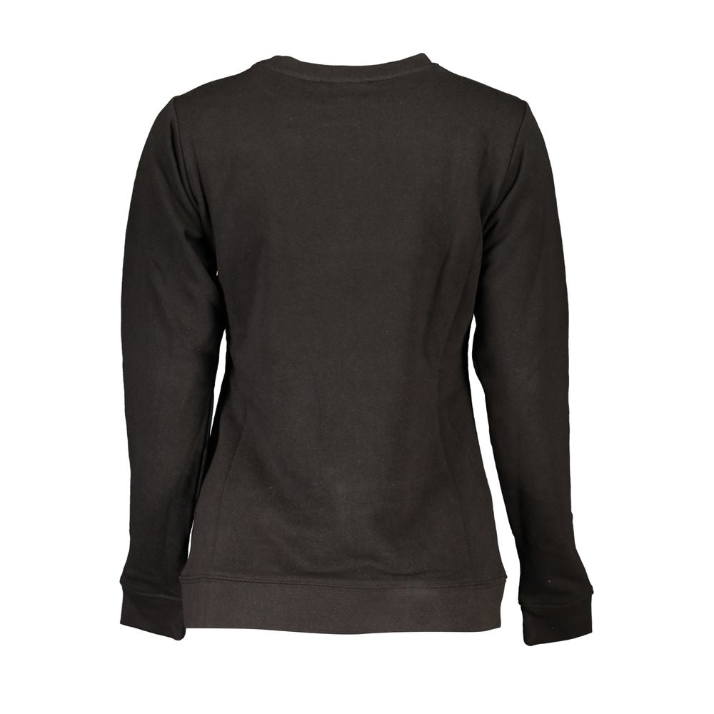 Cavalli Class Black Cotton Women Sweatshirt | Regal Royce