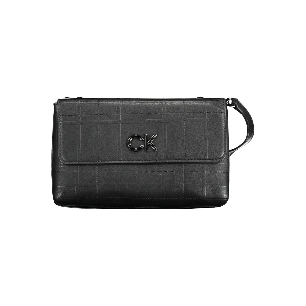 Calvin Klein Nero Polyester Women Shoulder Bag | Regal Royce