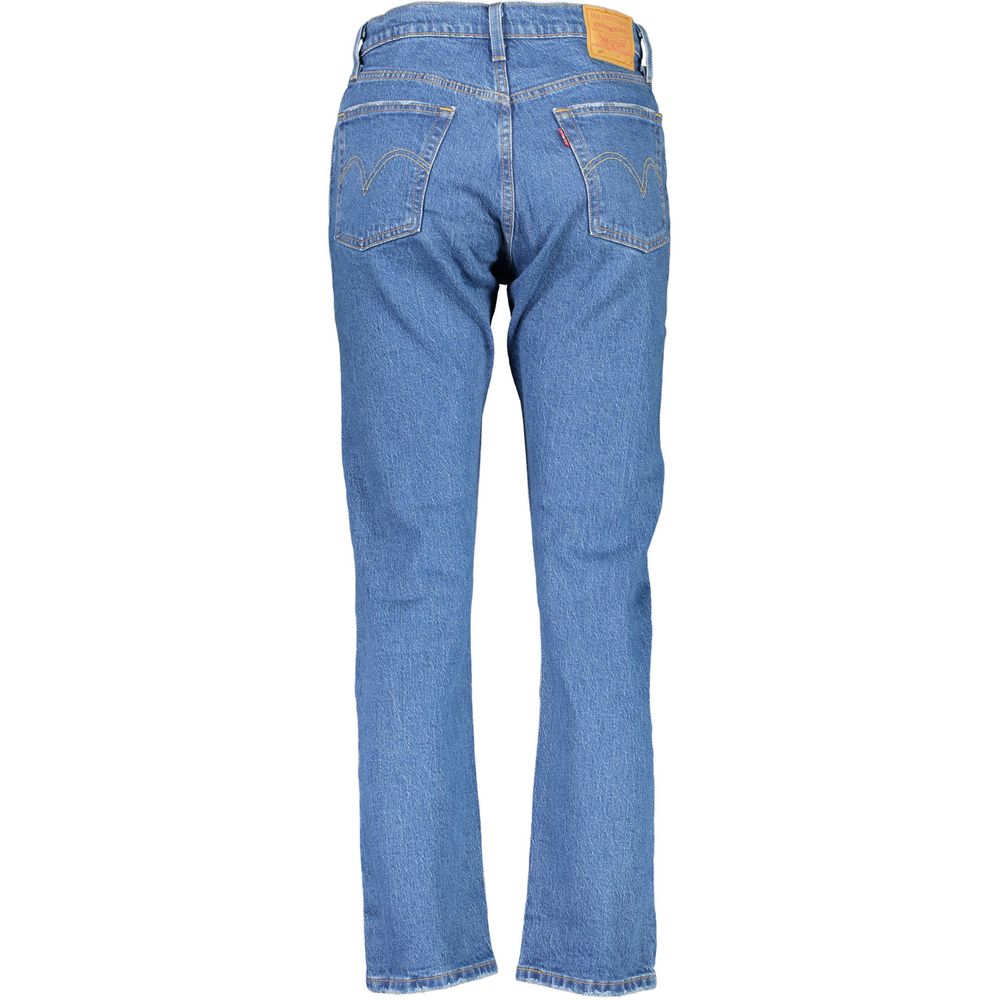 Levi's Blu Cotton Women Jeans | Regal Royce
