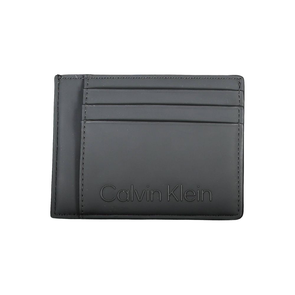 Calvin Klein Nero Polyurethane Men Cardholder | Regal Royce
