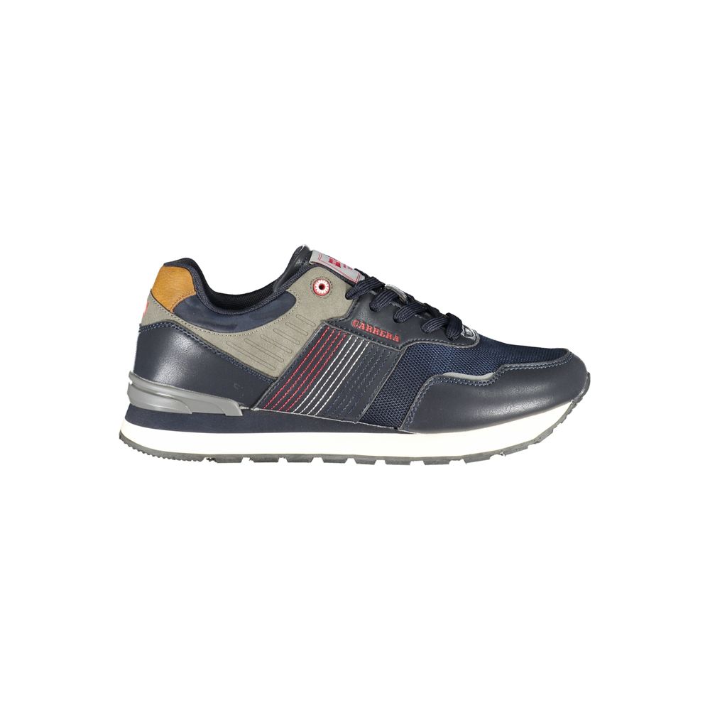 Carrera Blue Polyurethane Men Sneaker | Regal Royce