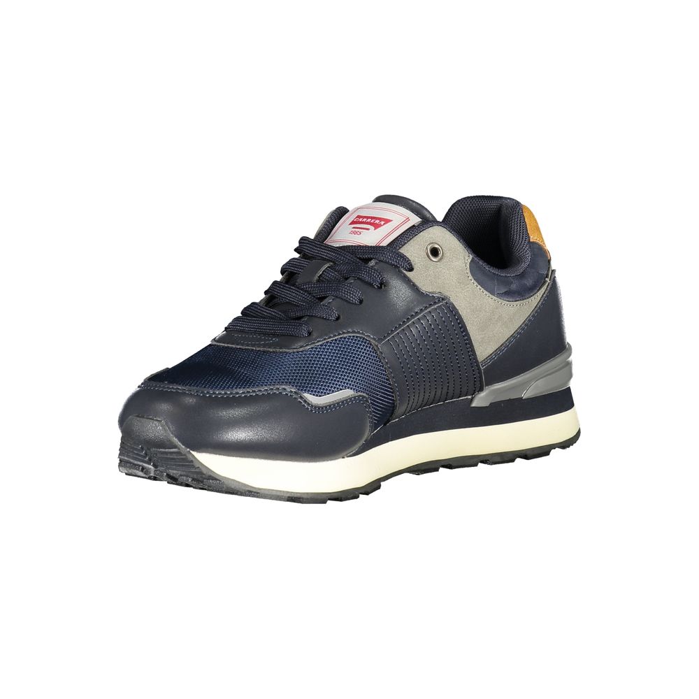 Carrera Blue Polyurethane Men Sneaker | Regal Royce