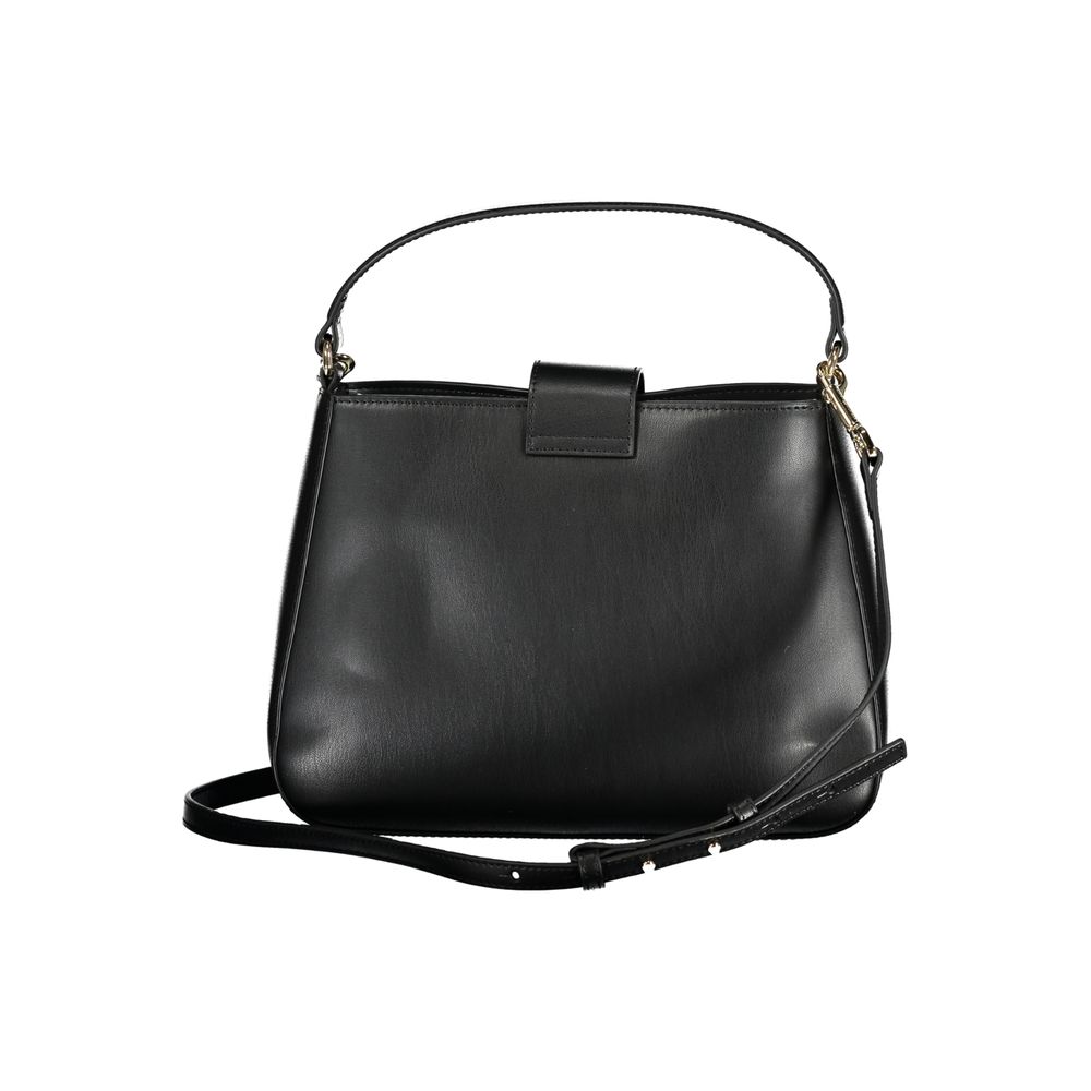 Tommy Hilfiger Nero Poliuretano Women Handbag | Regal Royce