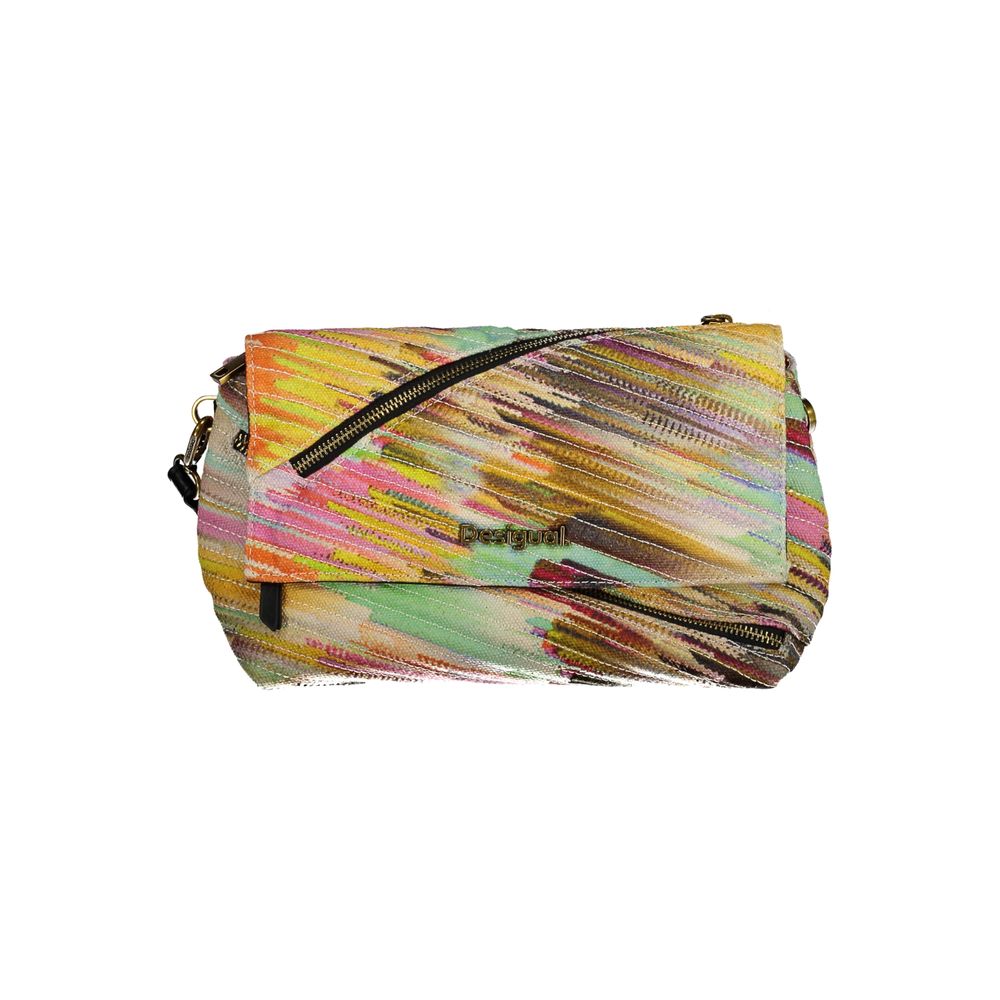 Desigual Giallo Polyester Women Bag | Regal Royce