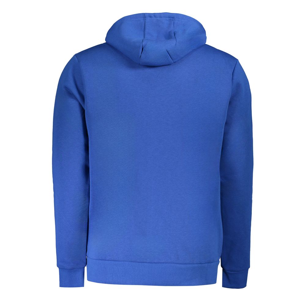 Norway 1963 Blue Cotton Men's Hooded Sweatshirt | Regal Royce