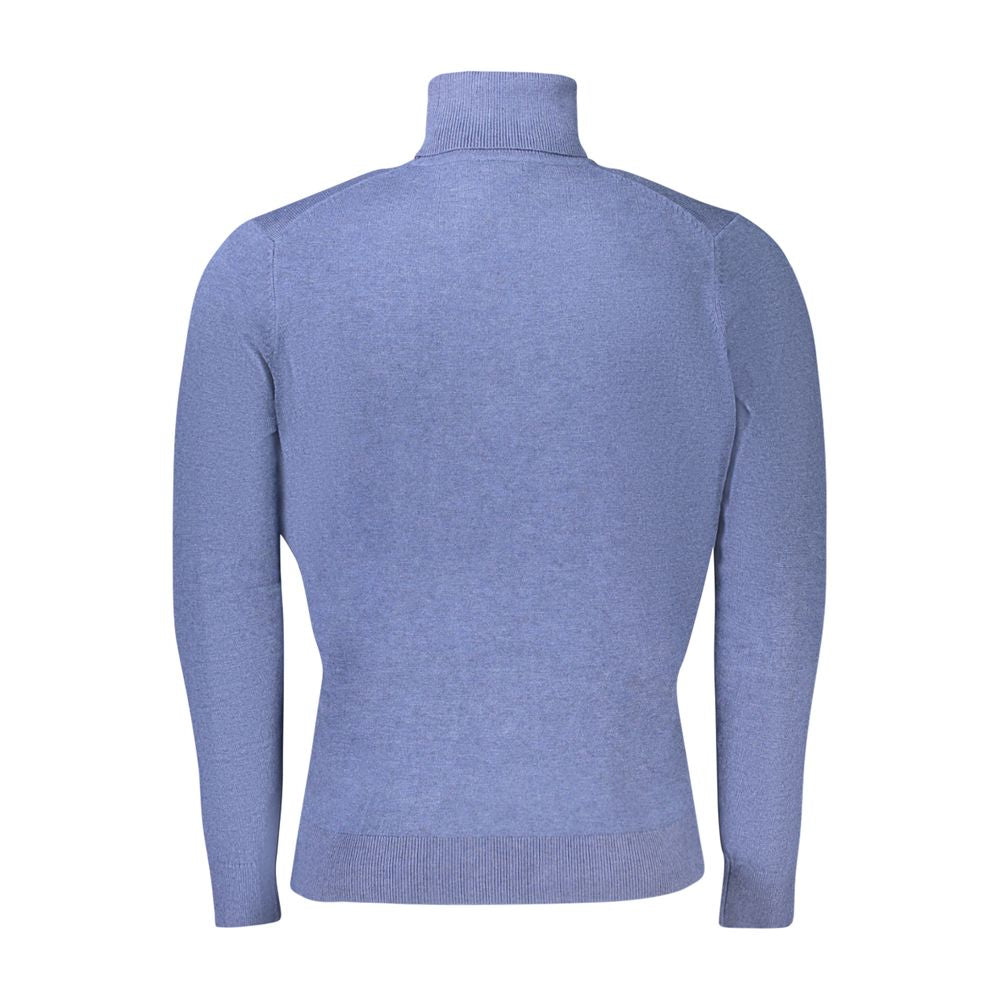 Norway 1963 Blue Wool Men Sweater | Regal Royce
