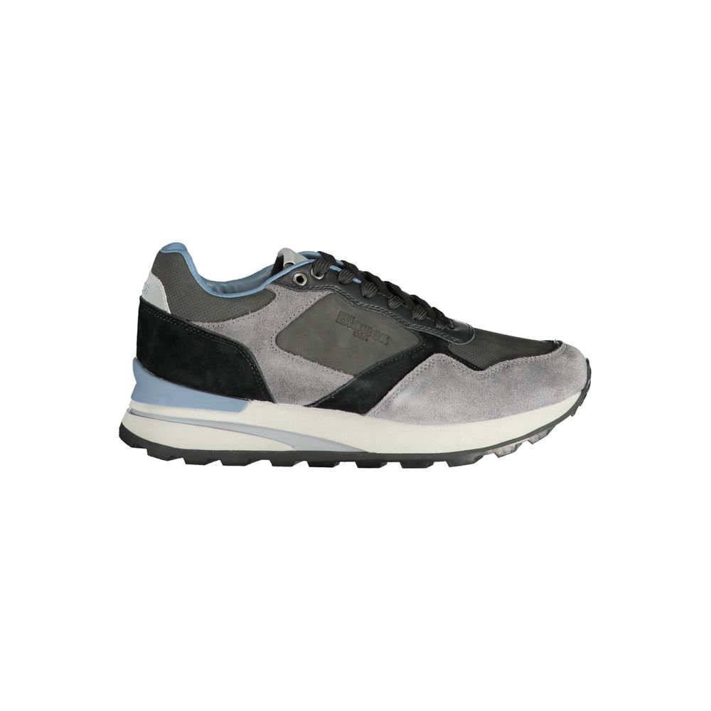 Blauer Grigio Poliuretano Men Sneaker | Regal Royce