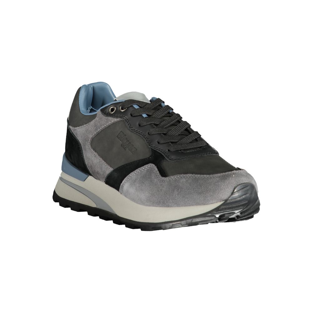 Blauer Grigio Poliuretano Men Sneaker | Regal Royce