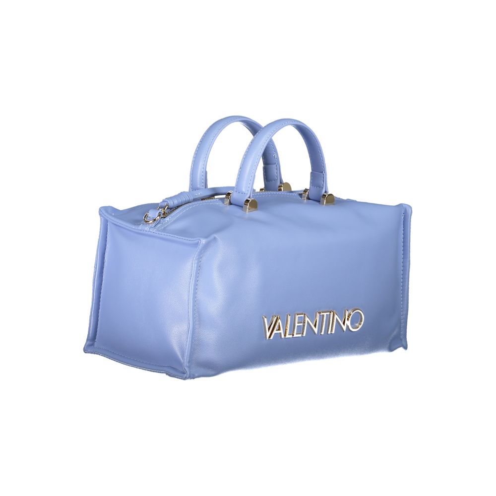 Mario Valentino Azzurro Polyurethane Women Handbag | Regal Royce