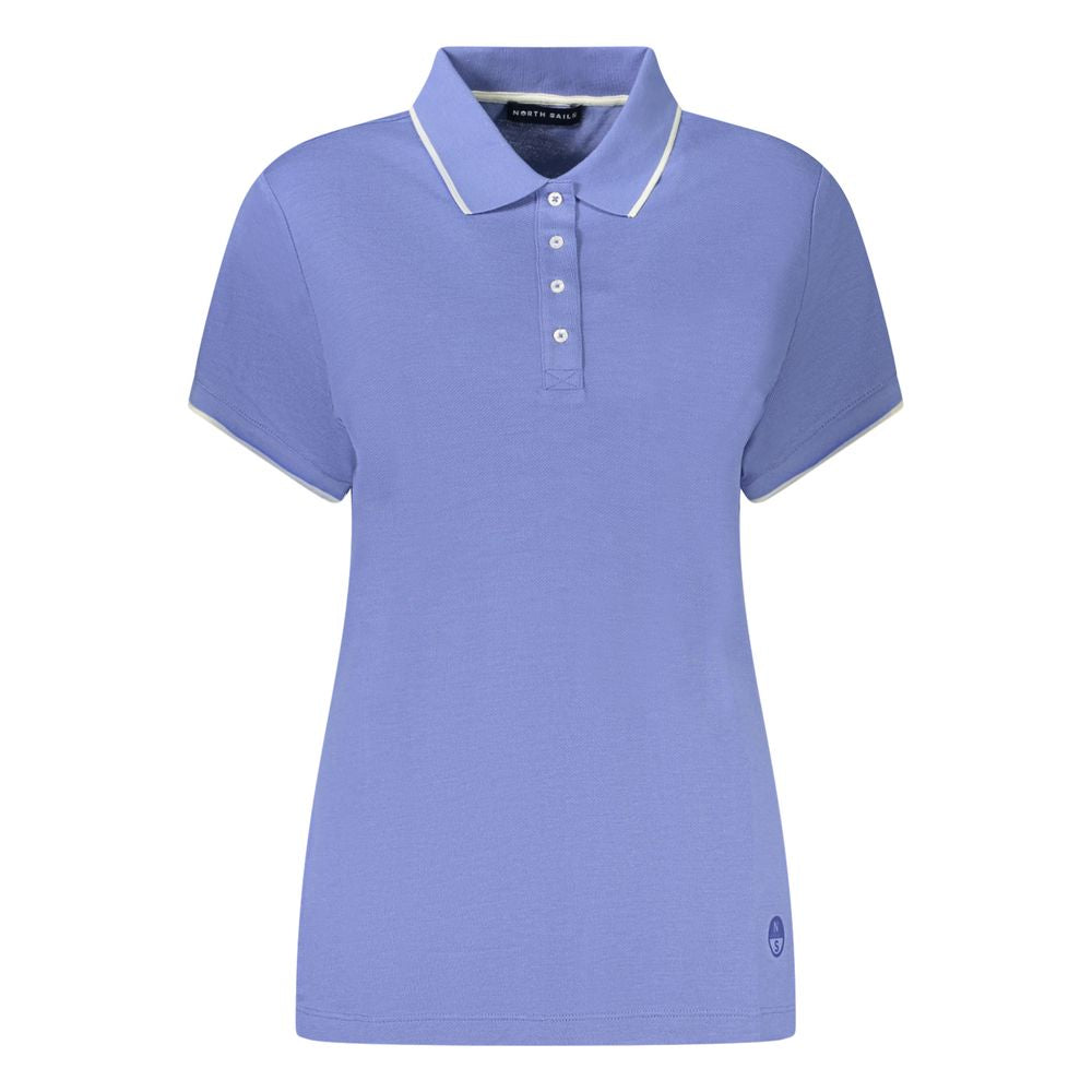 North Sails Blue Cotton Women Polo Shirt | Regal Royce